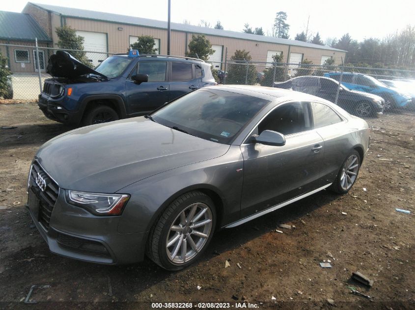 2015 AUDI A5 PREMIUM PLUS WAUMFAFR8FA005202