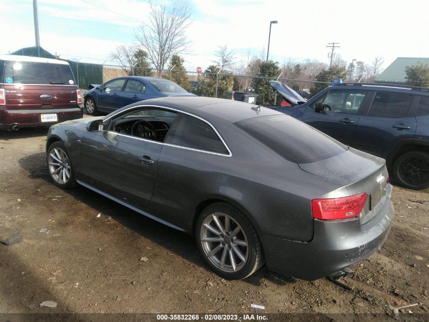 2015 AUDI A5 PREMIUM PLUS WAUMFAFR8FA005202