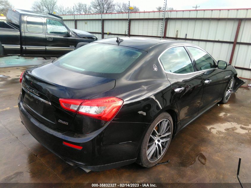 2014 MASERATI GHIBLI S Q4 ZAM57RTA9E1123173
