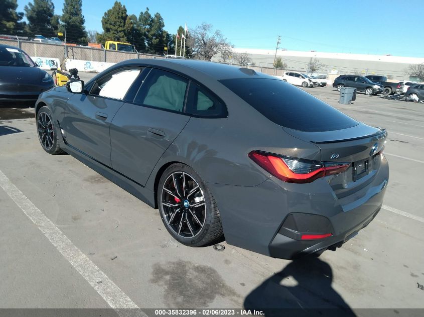 2023 BMW I4 EDRIVE40 WBY73AW04PFP08275