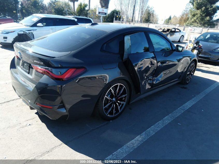 2023 BMW I4 EDRIVE40 WBY73AW04PFP08275