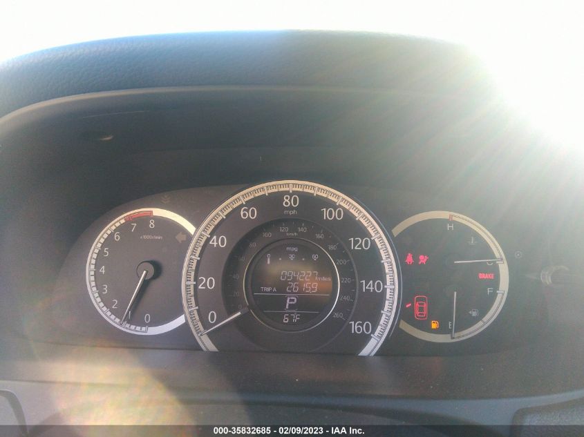 2014 HONDA ACCORD SEDAN EX 1HGCR2F77EA095873