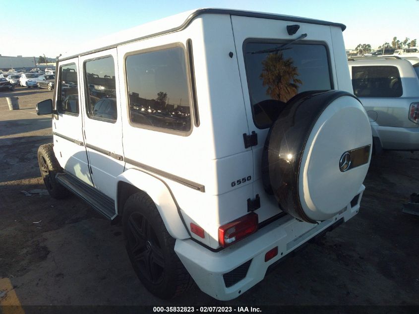 2013 MERCEDES-BENZ G-CLASS G 550 - WDCYC3HF5DX202571