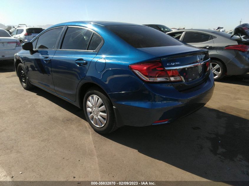 2014 HONDA CIVIC SEDAN LX 19XFB2F5XEE077217