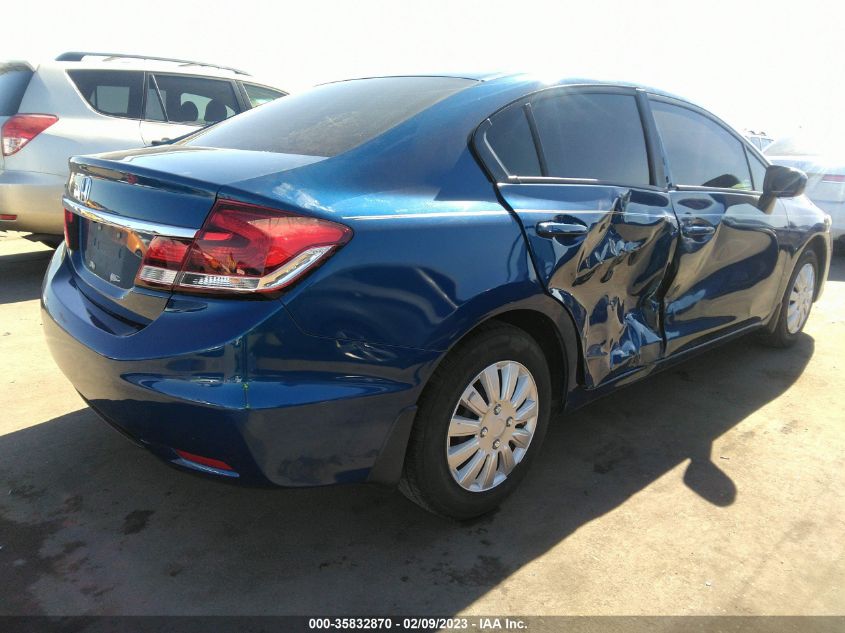 2014 HONDA CIVIC SEDAN LX 19XFB2F5XEE077217