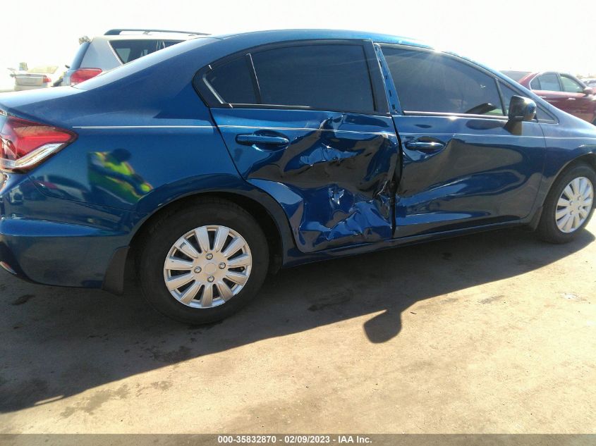 2014 HONDA CIVIC SEDAN LX 19XFB2F5XEE077217