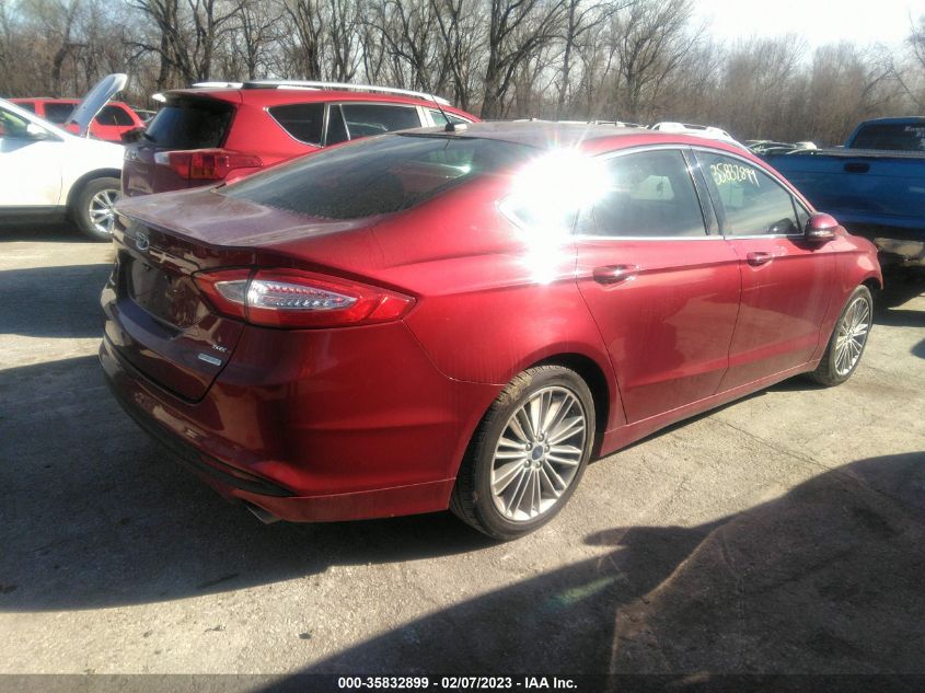 2015 FORD FUSION SE - 3FA6P0HDXFR244007