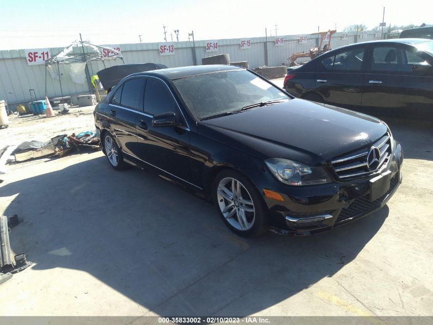 2014 MERCEDES-BENZ C-CLASS C 250 - WDDGF4HB7ER315123