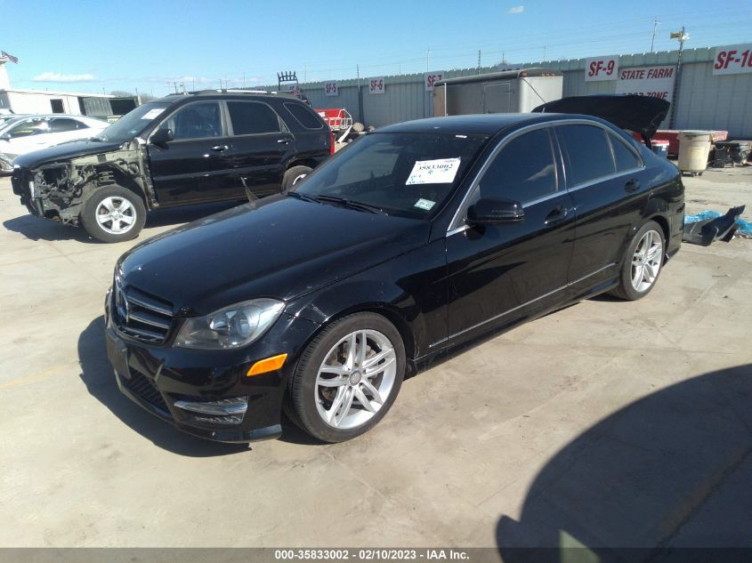 2014 MERCEDES-BENZ C-CLASS C 250 - WDDGF4HB7ER315123