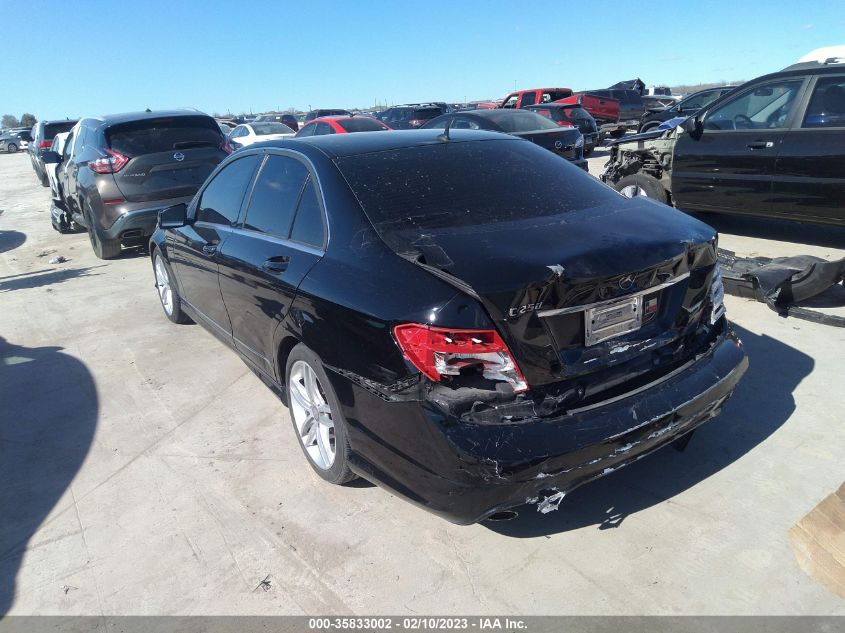 2014 MERCEDES-BENZ C-CLASS C 250 - WDDGF4HB7ER315123