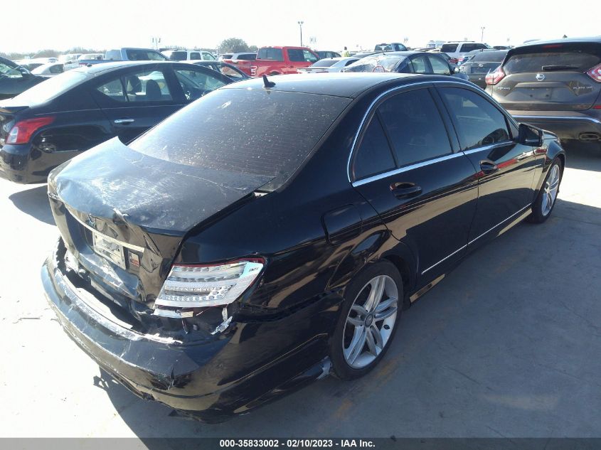 2014 MERCEDES-BENZ C-CLASS C 250 - WDDGF4HB7ER315123