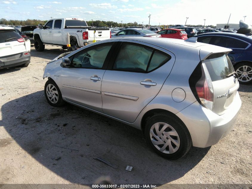 2015 TOYOTA PRIUS C ONE/TWO/THREE/FOUR - JTDKDTB33F1092469