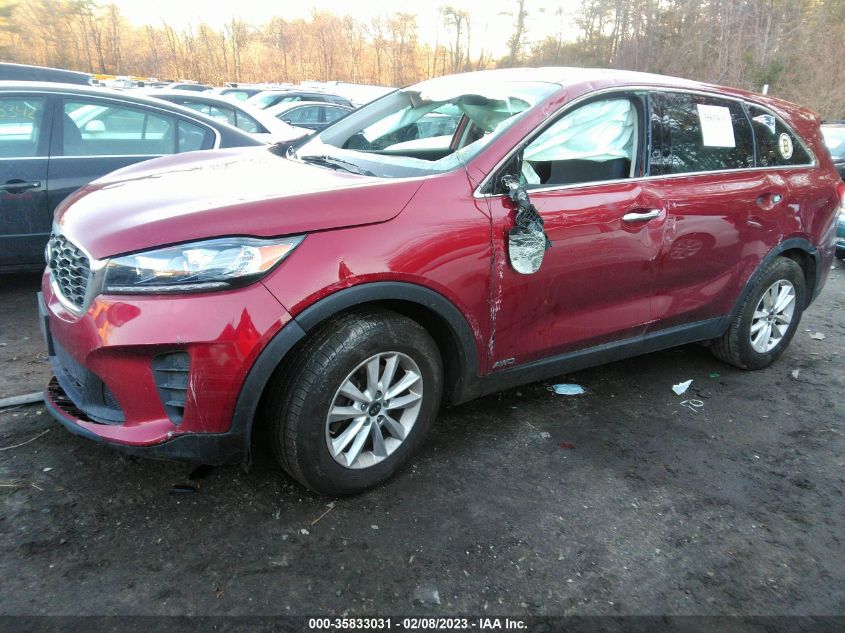 2019 KIA SORENTO LX - 5XYPGDA35KG576822