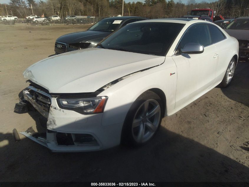 2014 AUDI S5 PREMIUM PLUS WAUCGAFR9EA011730