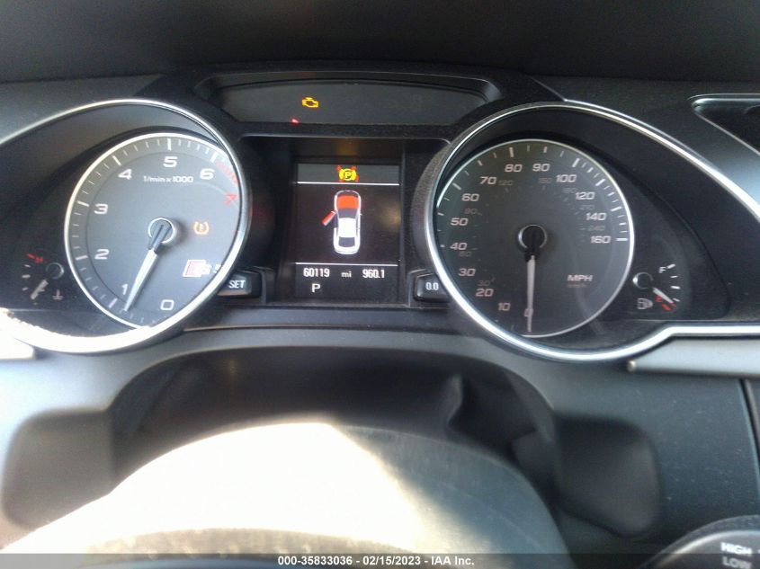2014 AUDI S5 PREMIUM PLUS WAUCGAFR9EA011730