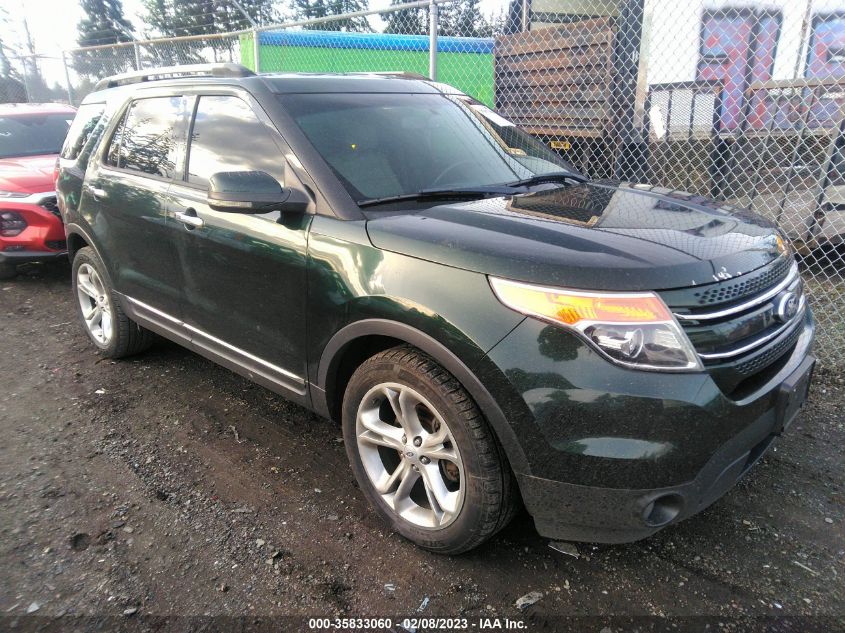 2013 FORD EXPLORER LIMITED - 1FM5K7F90DGA17792