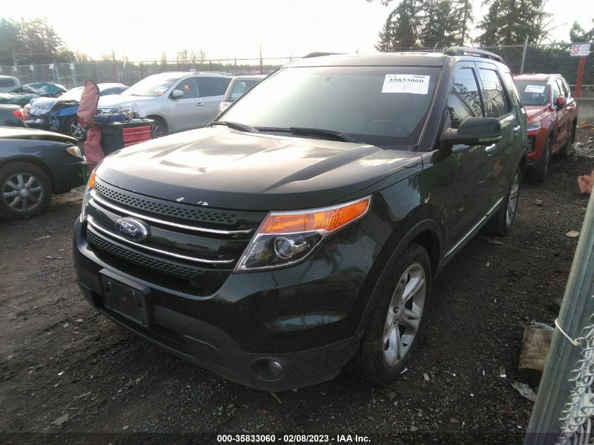 2013 FORD EXPLORER LIMITED - 1FM5K7F90DGA17792