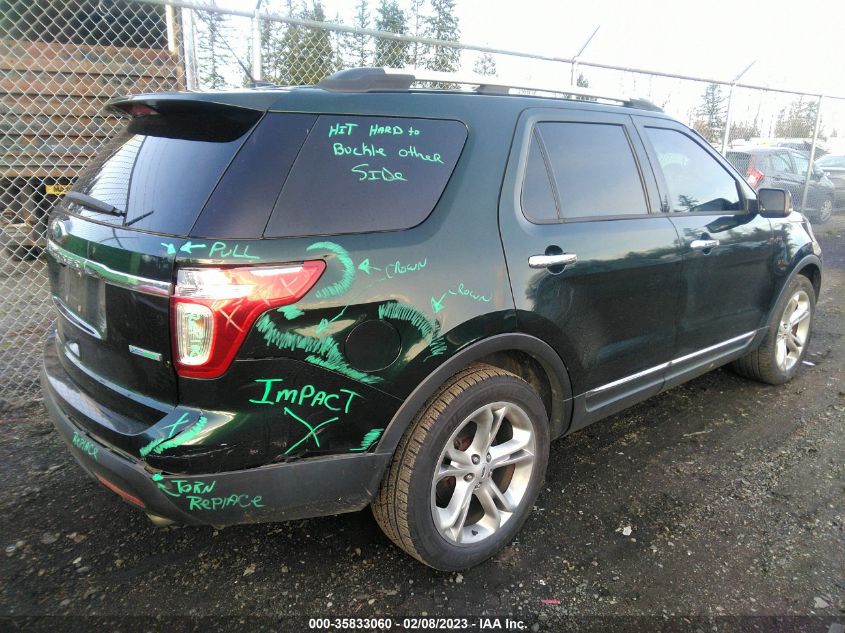 2013 FORD EXPLORER LIMITED - 1FM5K7F90DGA17792