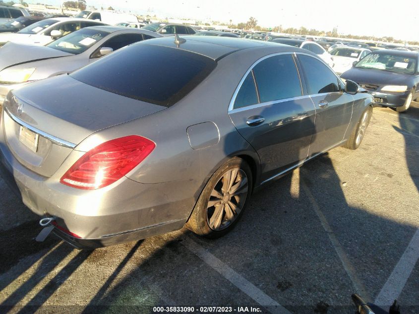 2015 MERCEDES-BENZ S-CLASS S 550 - WDDUG8CB7FA077224