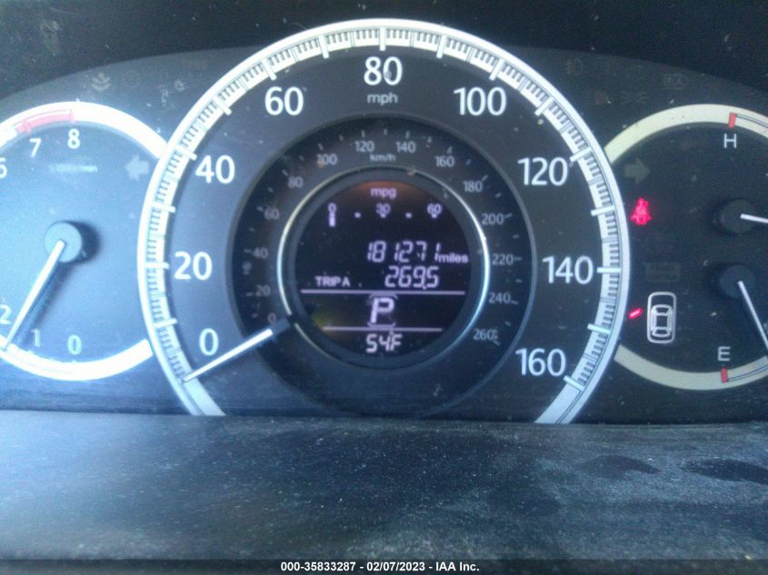 2013 HONDA ACCORD SDN LX 1HGCR2F30DA215458