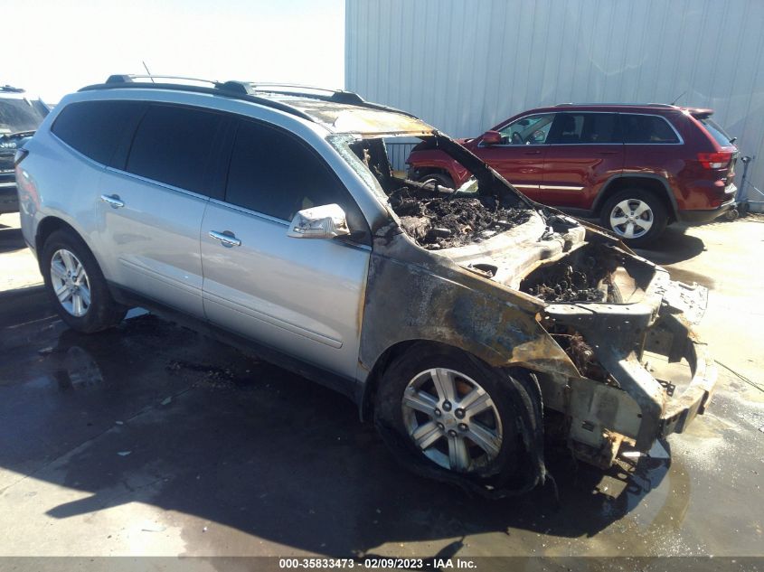 2013 CHEVROLET TRAVERSE LT - 1GNKRJKD0DJ192385