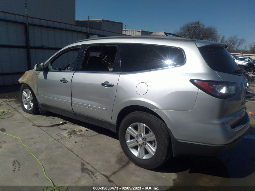 2013 CHEVROLET TRAVERSE LT - 1GNKRJKD0DJ192385