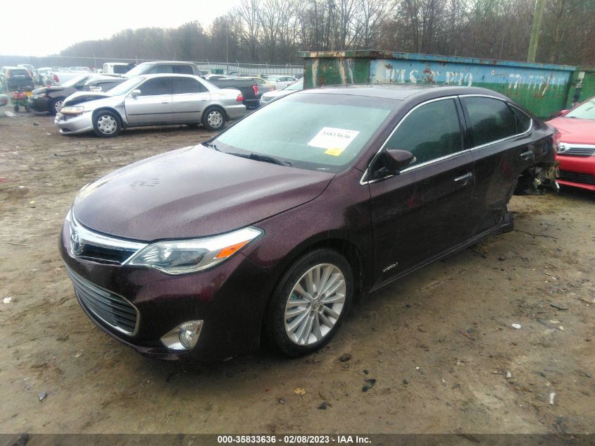 2013 TOYOTA AVALON HYBRID XLE PREMIUM 4T1BD1EB2DU007085