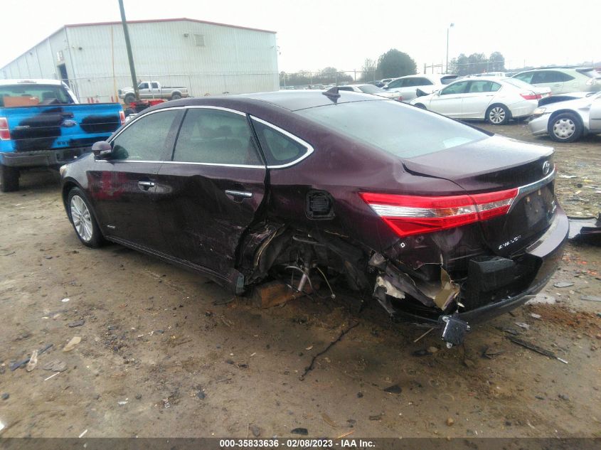 2013 TOYOTA AVALON HYBRID XLE PREMIUM 4T1BD1EB2DU007085