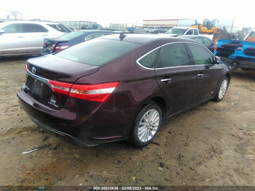 2013 TOYOTA AVALON HYBRID XLE PREMIUM 4T1BD1EB2DU007085