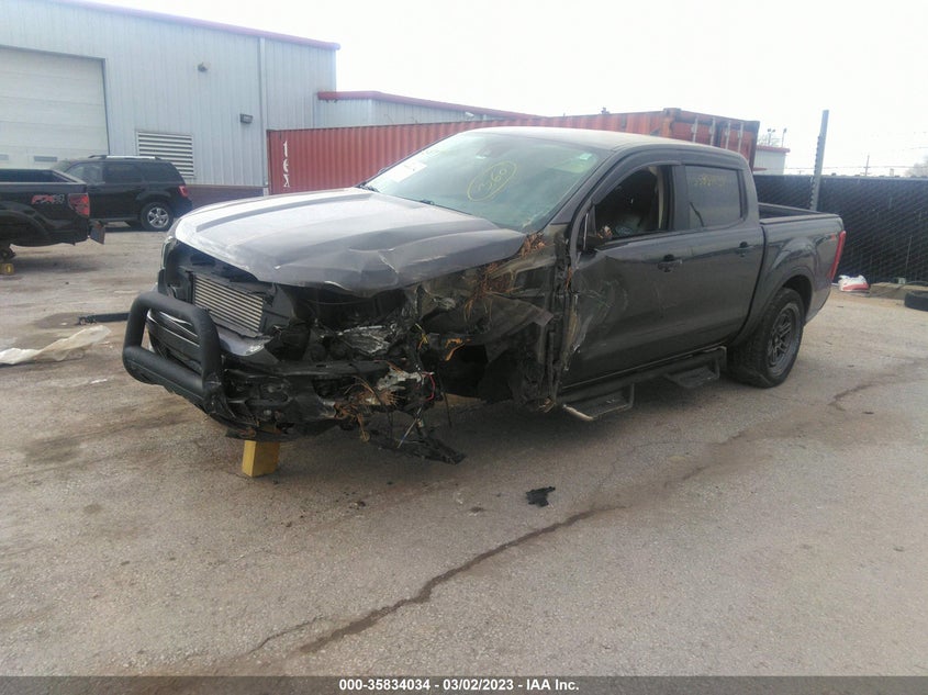 VIN 1FTER4FH4KLA12072 2019 FORD RANGER XL/XLT/LARIAT