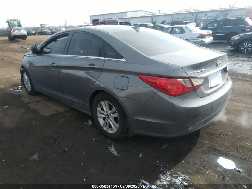 2013 HYUNDAI SONATA GLS - 5NPEB4AC5DH557222