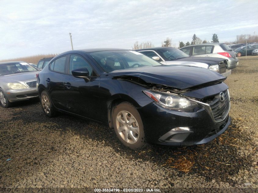 2015 MAZDA MAZDA3 I SPORT - 3MZBM1U72FM229440