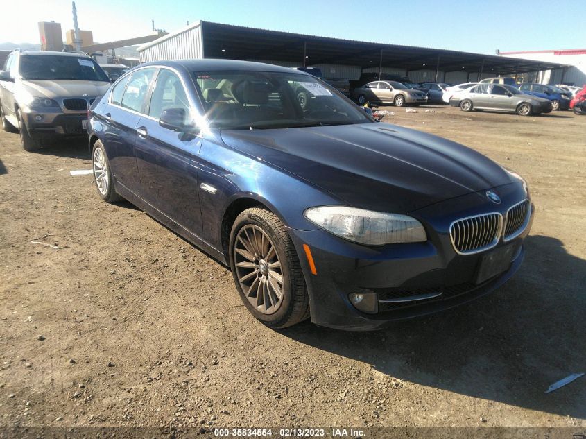 2013 BMW 5 SERIES 535I - WBAFR7C51DC829306