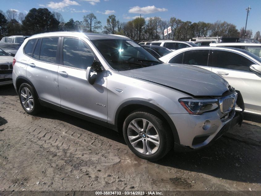 2017 BMW X3 XDRIVE35I - 5UXWX7C53H0U40505