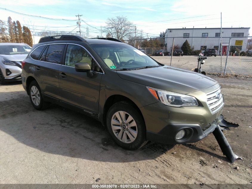 2015 SUBARU OUTBACK 2.5I PREMIUM - 4S4BSACC6F3225993