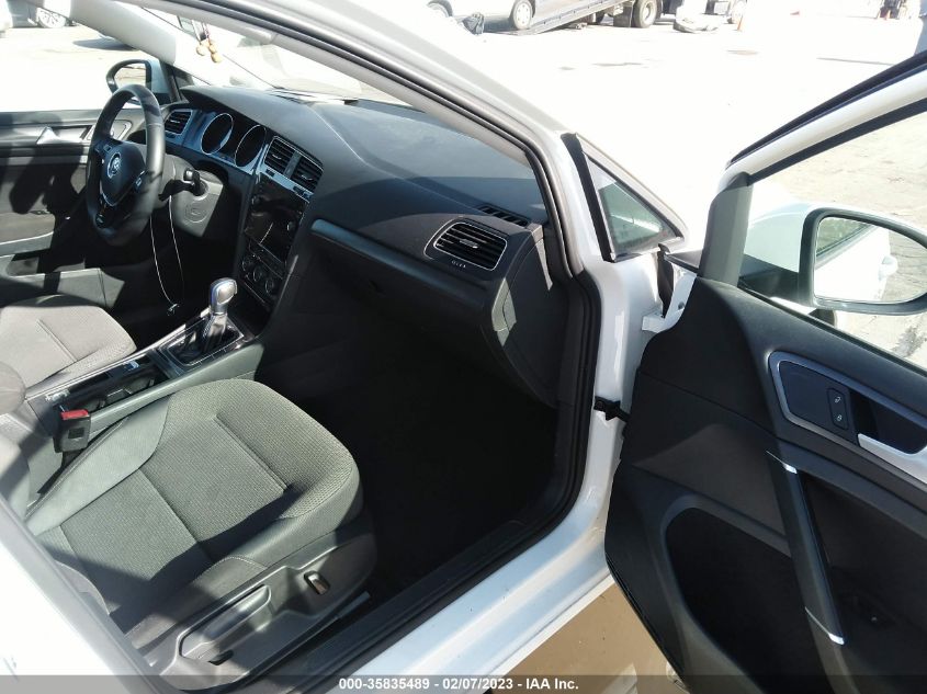 2019 VOLKSWAGEN E-GOLF SE WVWKR7AU0KW903192