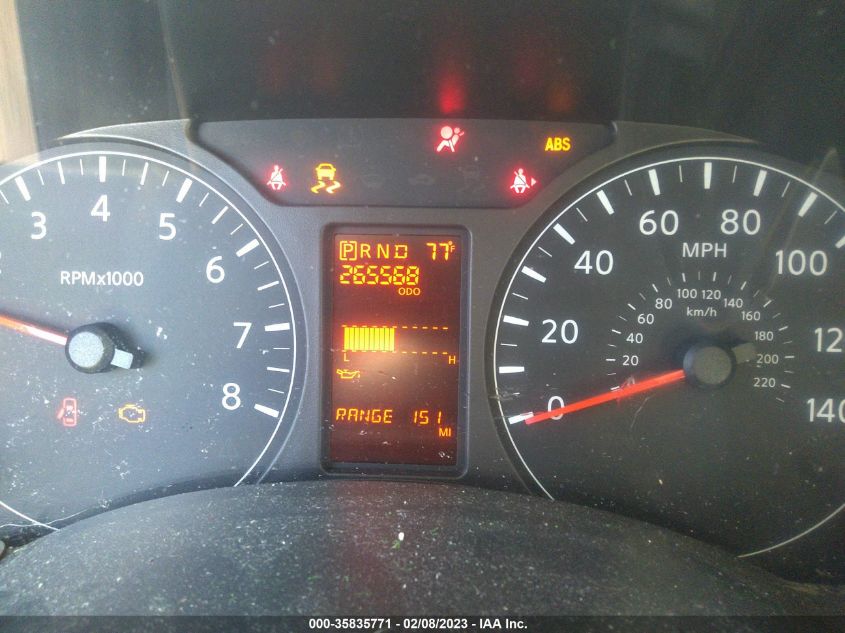 2013 NISSAN NV SV 1N6AF0KY9DN111979
