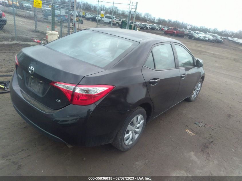 2016 TOYOTA COROLLA L/LE/S/S PLUS/LE PLUS - 5YFBURHE2GP529905