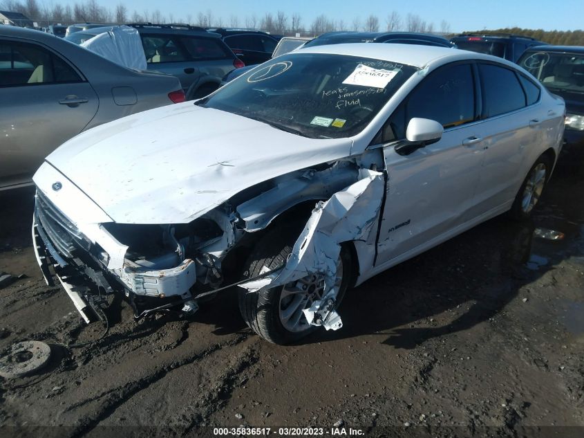 2019 FORD FUSION HYBRID SE - 3FA6P0LU5KR256812