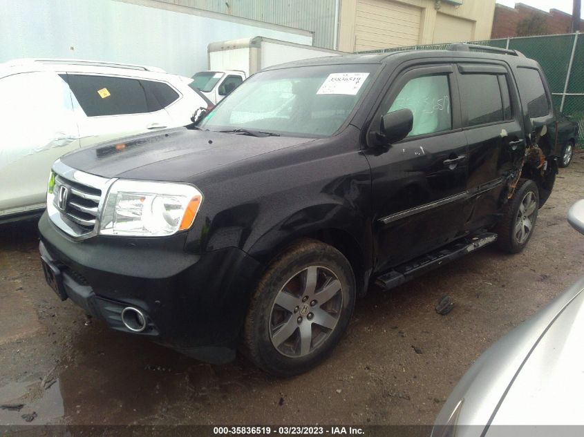 2013 HONDA PILOT TOURING - 5FNYF3H95DB014358