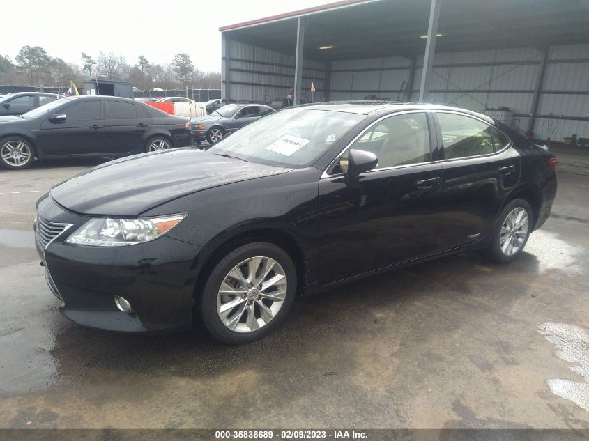 2013 LEXUS ES 300H HYBRID JTHBW1GG1D2009914