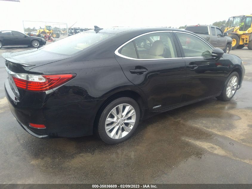 2013 LEXUS ES 300H HYBRID JTHBW1GG1D2009914