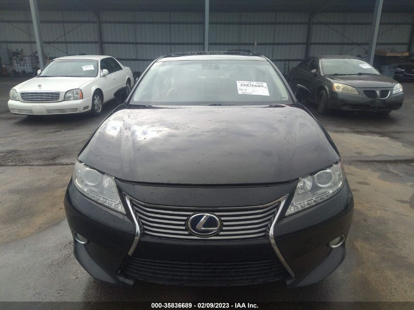 2013 LEXUS ES 300H HYBRID JTHBW1GG1D2009914