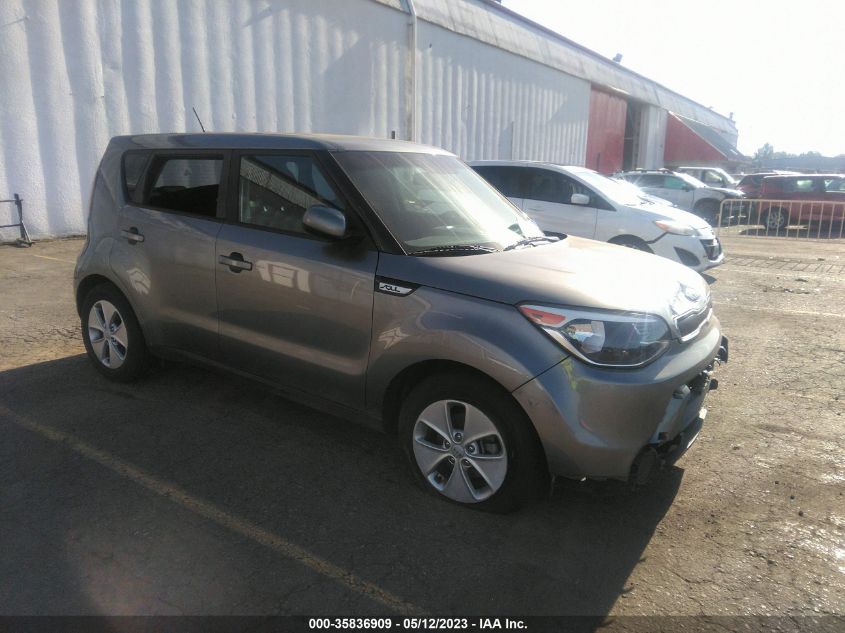 2016 KIA SOUL BASE - kndjn2a24g7280783