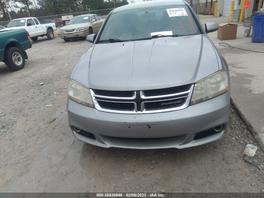 2013 DODGE AVENGER SXT 1C3CDZCB0DN590927