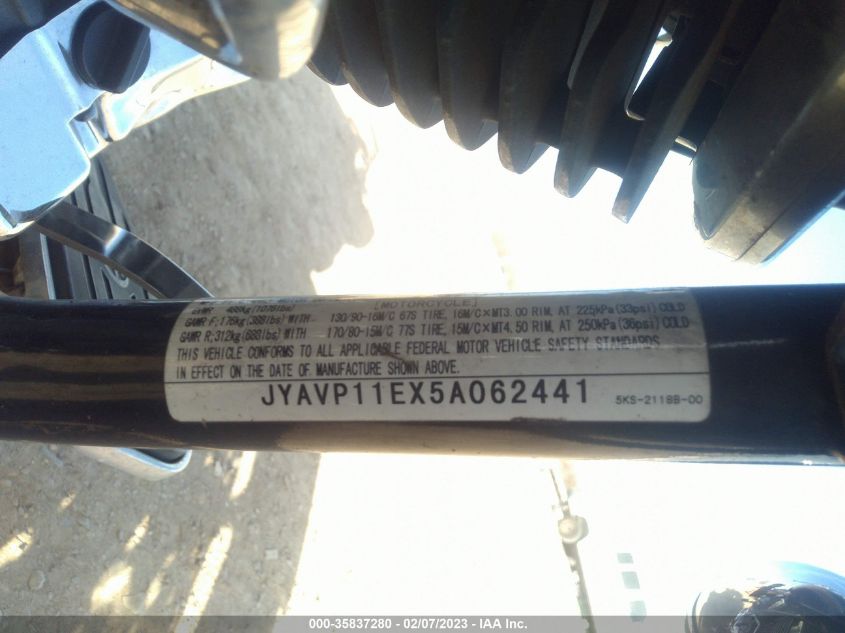 2005 YAMAHA XVS1100 A JYAVP11EX5A062441