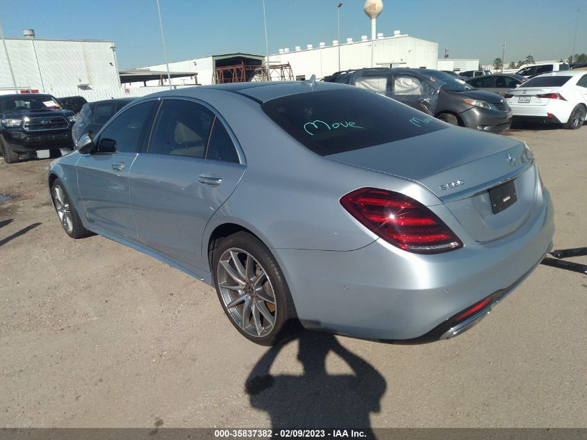 2020 MERCEDES-BENZ S-CLASS S 560 - W1KUG8DBXLA564265