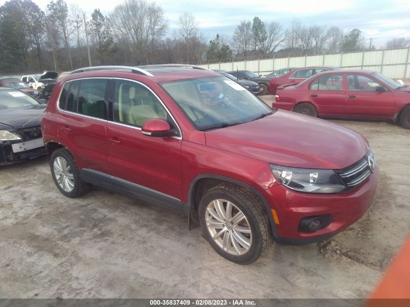 2015 VOLKSWAGEN TIGUAN SEL - WVGBV7AX4FW106239