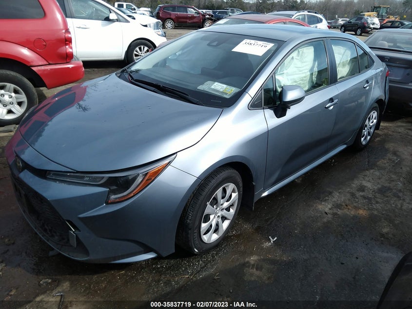 VIN JTDEPMAE2N3003099 2022 TOYOTA COROLLA LE