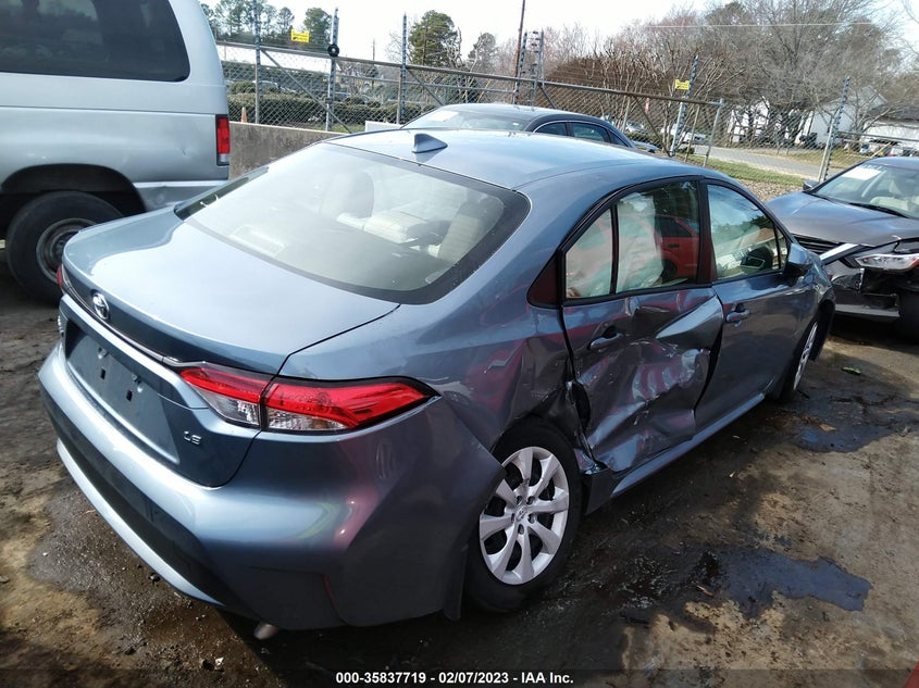 VIN JTDEPMAE2N3003099 2022 TOYOTA COROLLA LE
